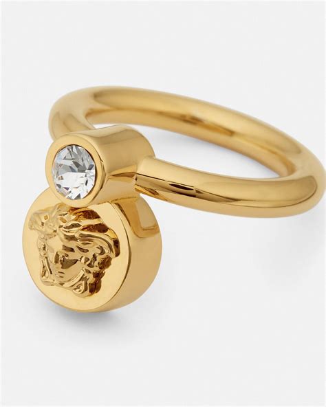 bague versace en or|Versace Bagues Femme .